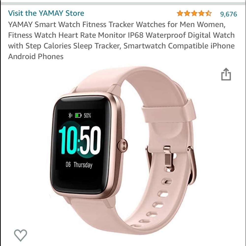 YAMAY Fitness Smart Watch